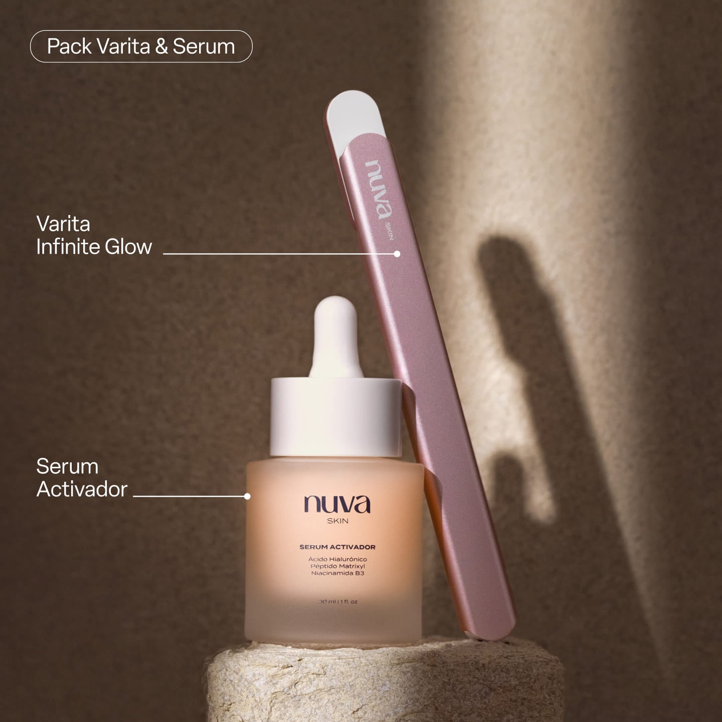 Varita Infinite Glow & Serum Activador