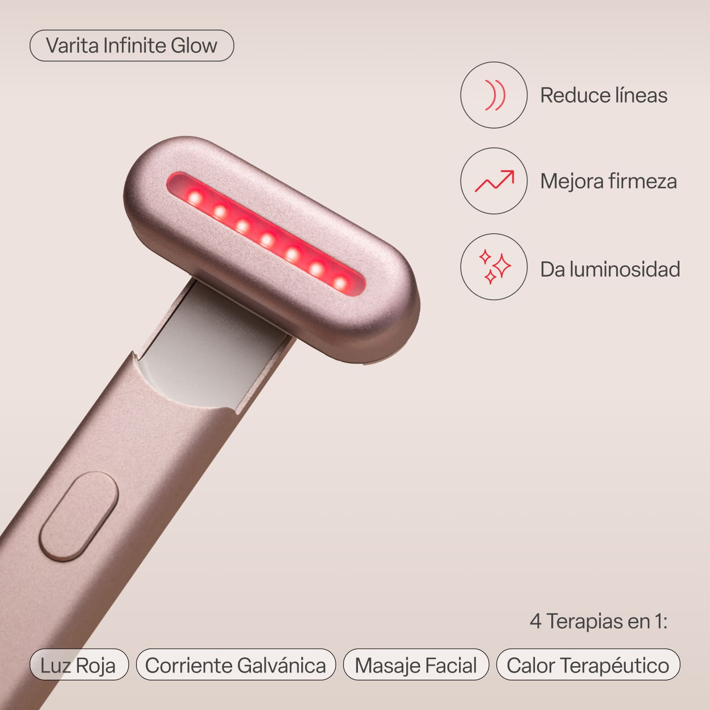 Tratamiento 3 Meses: Varita Infinite Glow & 3 Serum Activador